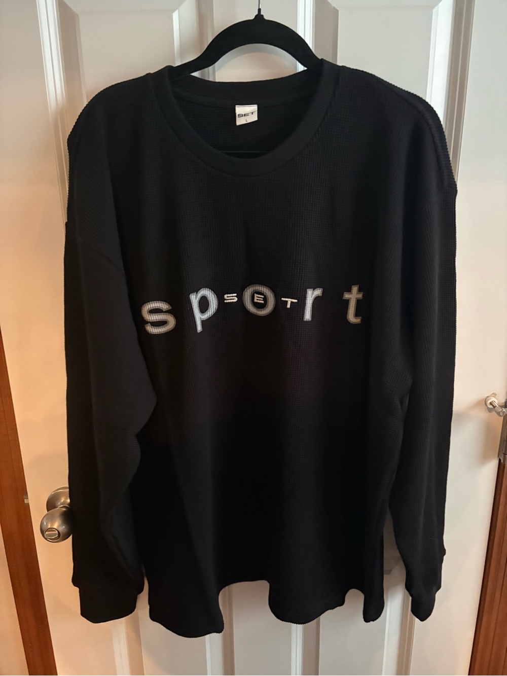 New! Set Active Waffle Long Sleeve